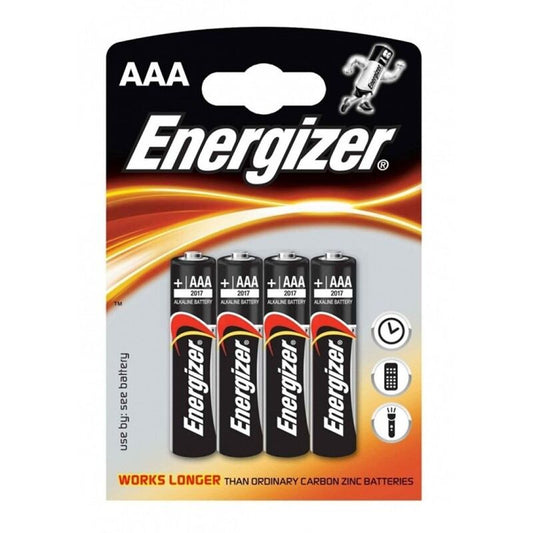 ENERGIZER - ЛУЖНА БАТАРЕЯ AAA LR03 БЛІСТЕР*4