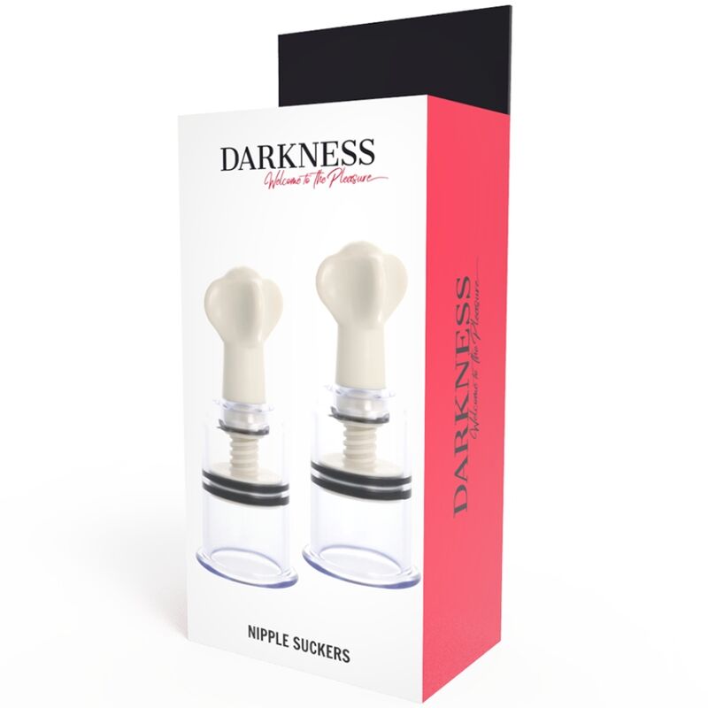 DARKNESS - SUCCIONADOR PEZONES TRANSPARENTE 5CM DIÁMETRO