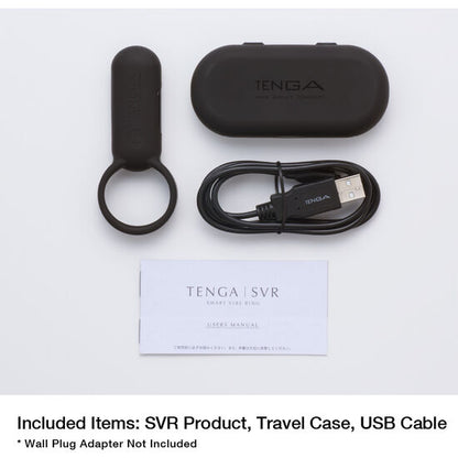 TENGA - SVR SMART SVART VIBRATORRING