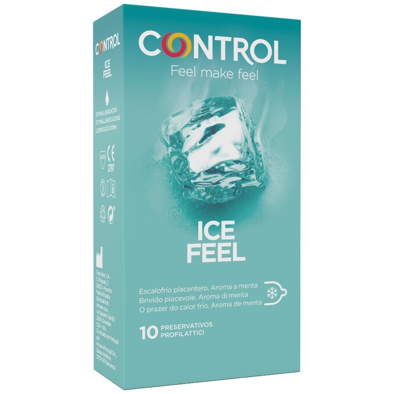 КОНТРОЛЬ - ICE FEEL COLD EFFECT ПРЕЗЕРВАТИВИ 10 ОД