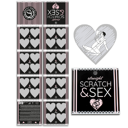 SECRETPLAY - SCRATCH &amp; SEX GAME FOR HETERO COUPLES (ES/EN/FR/PT/DE)
