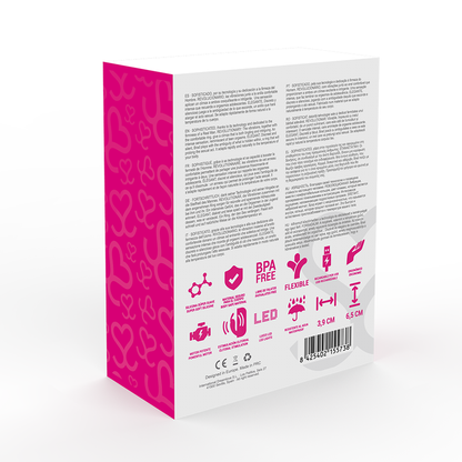 Moressa - Brad Premium Silicona Rosa recarregable