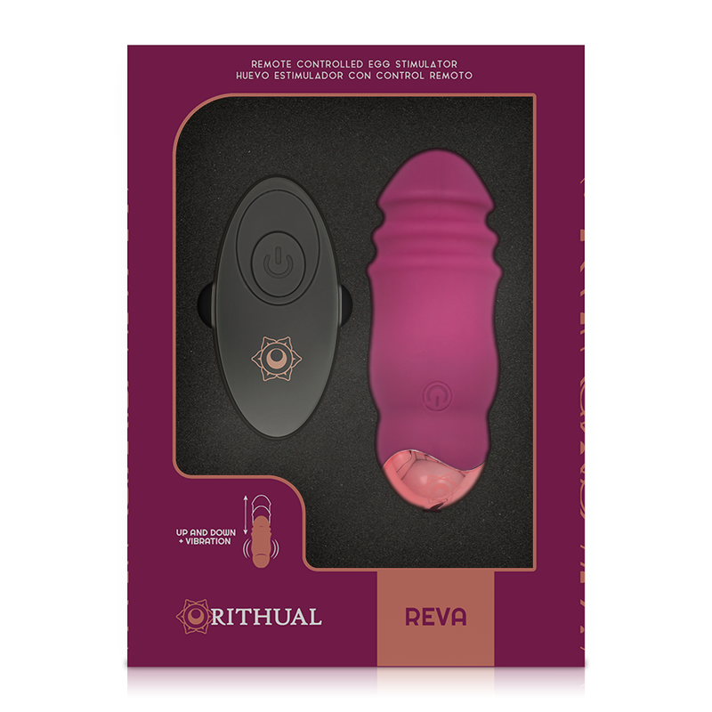 RITUAL - REVA EGG REMOTE CONTROL UP&amp;DOWN SYSTEM + VIBRATION
