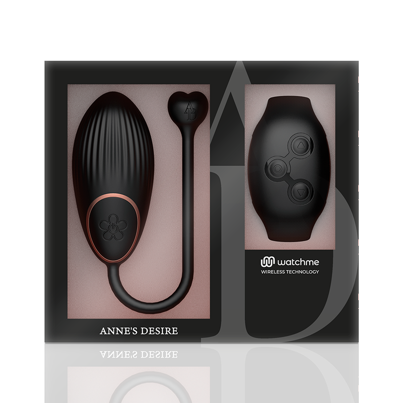 ANNE'S DESIRE - WATCHME TECHNOLOGY REMOTE CONTROL EGG BLACK