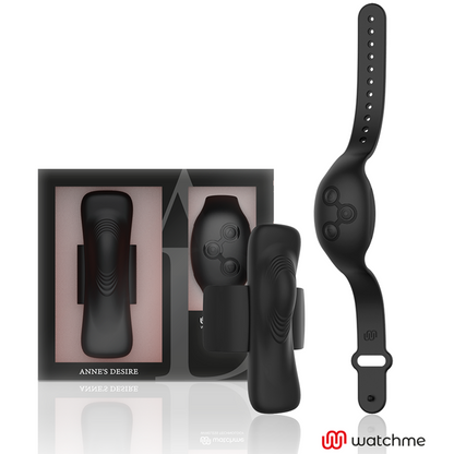 ANNE'S DESIRE - PANTY PLEASURE WATCHME TECHNOLOGY BLACK
