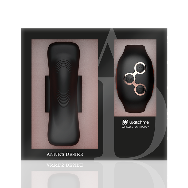 ANNE'S DESIRE - PANTY PLEASURE WATCHME TECHNOLOGY BLACK/GOLD