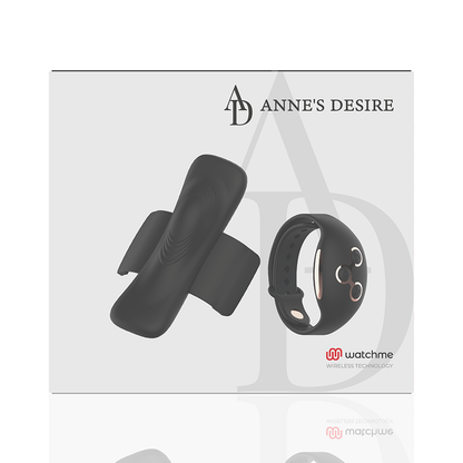 ANNE'S DESIRE - PANTY PLEASURE WATCHME TECHNOLOGY BLACK/GOLD