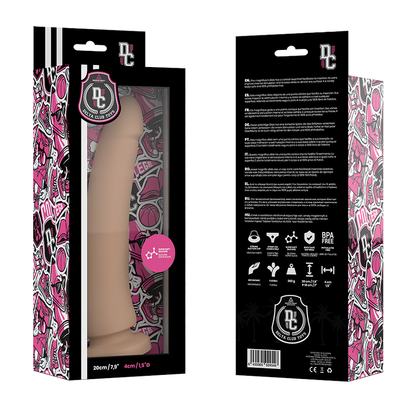 DELTA CLUB - REALISTIC NATURAL MEDICAL SILICONE DILDO 20 CM -O- 4 CM