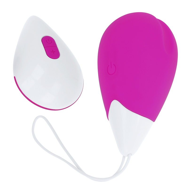OHMAMA - VIBRATING EGG 10 MODES PURPLE AND WHITE