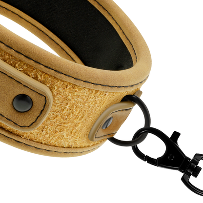 FETISH SUBMISSIVE ORIGIN - NEOPRENE LINED CHAIN COLLAR
