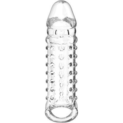 VIRILXL - EXTENSIÓN Y FUNDA DE PENE V11 TRANSPARENTE