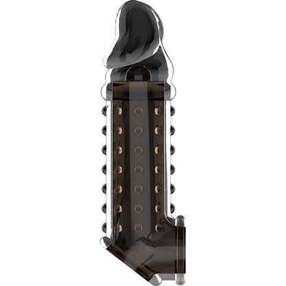 VIRILXL - EXTENSIÓN Y FUNDA DE PENE V11 NEGRO
