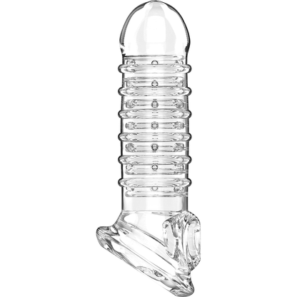 VIRILXL - EXTENSIÓN Y FUNDA DE PENE V15 TRANSPARENTE