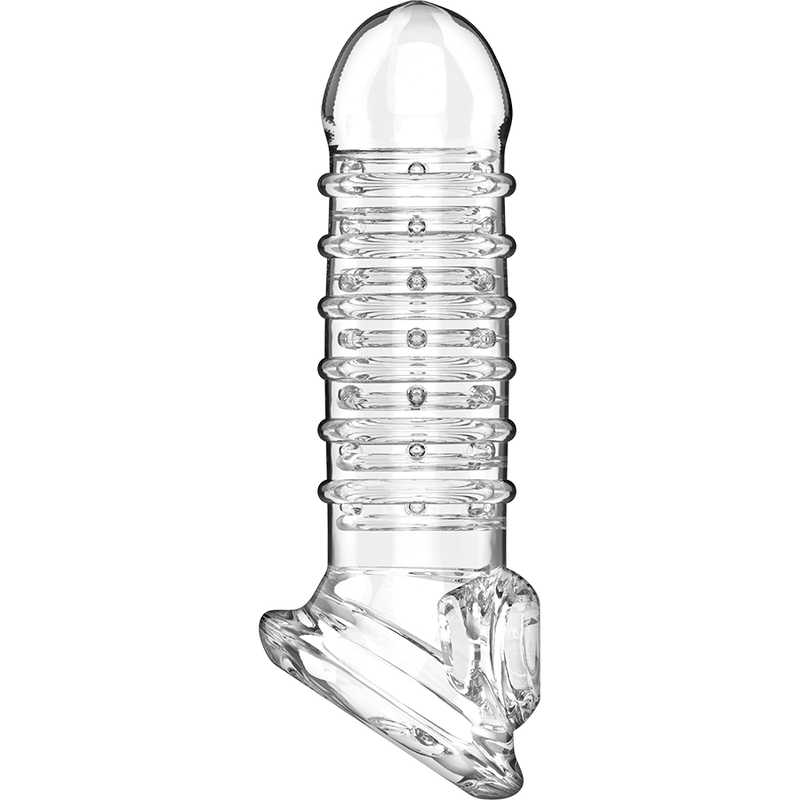 VIRILXL - EXTENSIÓN Y FUNDA DE PENE V15 TRANSPARENTE