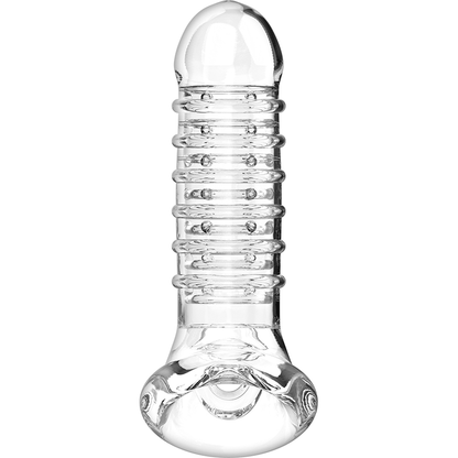 VIRILXL - EXTENSIÓN Y FUNDA DE PENE V15 TRANSPARENTE