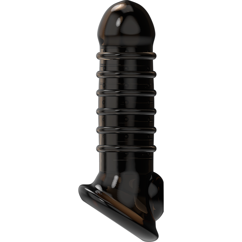 VIRILXL - EXTENSIÓN Y FUNDA DE PENE V15 NEGRO