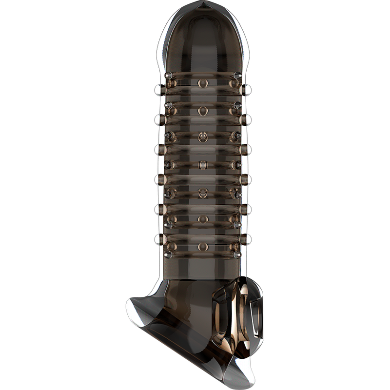 VIRILXL - EXTENSIÓN Y FUNDA DE PENE V15 NEGRO