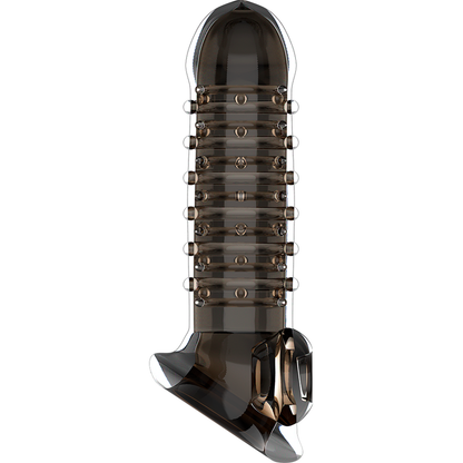 VIRILXL - EXTENSIÓN Y FUNDA DE PENE V15 NEGRO