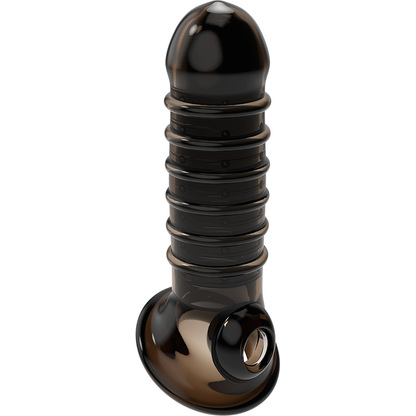 VIRILXL - EXTENSIÓN Y FUNDA DE PENE V15 NEGRO