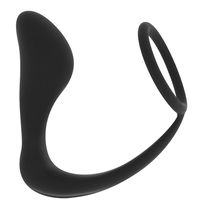 OHMAMA - ANAL SILIKONPLUGG MED RING 10,5 CM