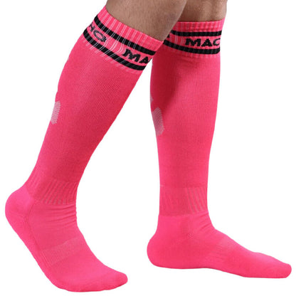 MEN'S - LONG SOCKS ONE SIZE PINK