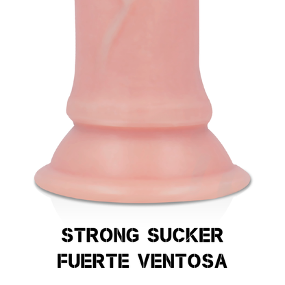 ROCKARMY - ARNÉS + DUAL DENSITY SHERMAN DILDO REALISTA 24 CM -O- 4.62 CM