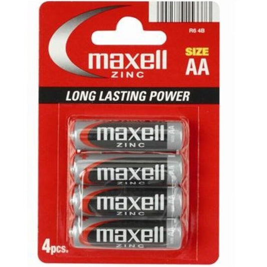 MAXELL - AA R6 BATTERIBATTERIBLISTER*4