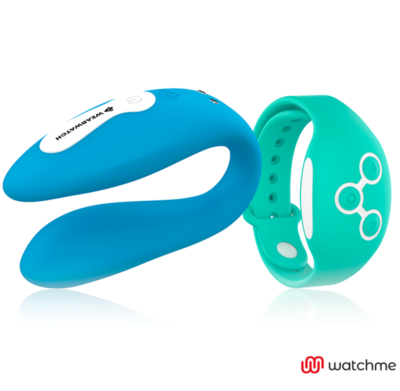 WEARWATCH - DUAL VIBRATOR TECHNOLOGY WATCHME INDIGO / AQUAMARINE