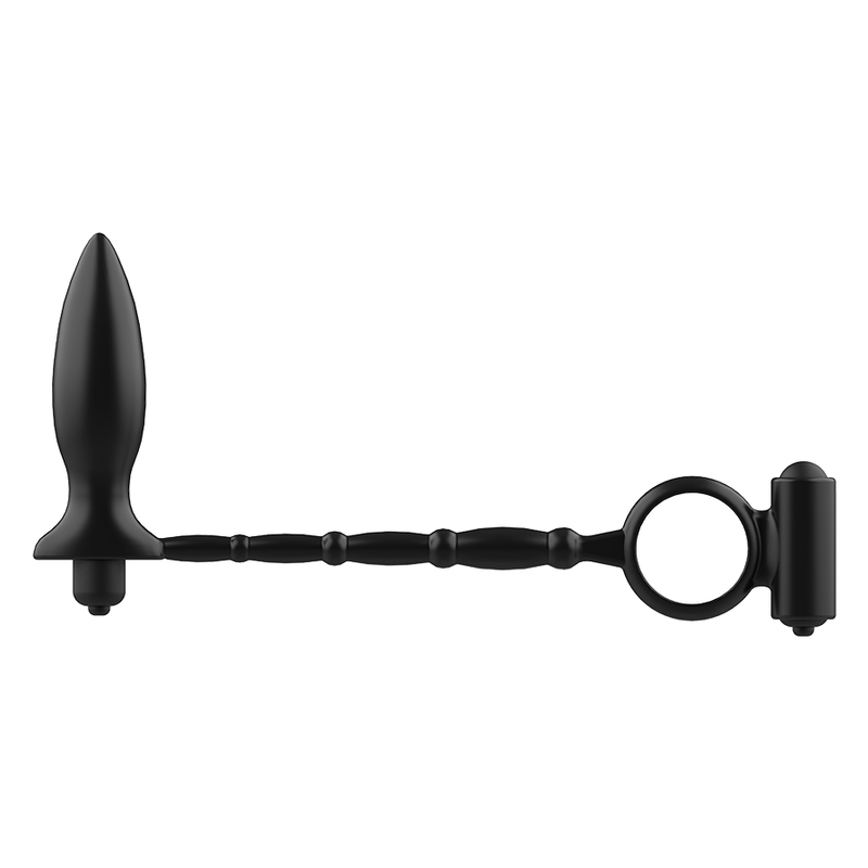 ADDICTED TOYS - PLUG ANAL AMB ANELL VIBRADOR