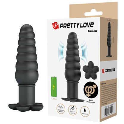 PRETTYLOVE - IMRON PLUG ANAL CON VIBRACIÓN