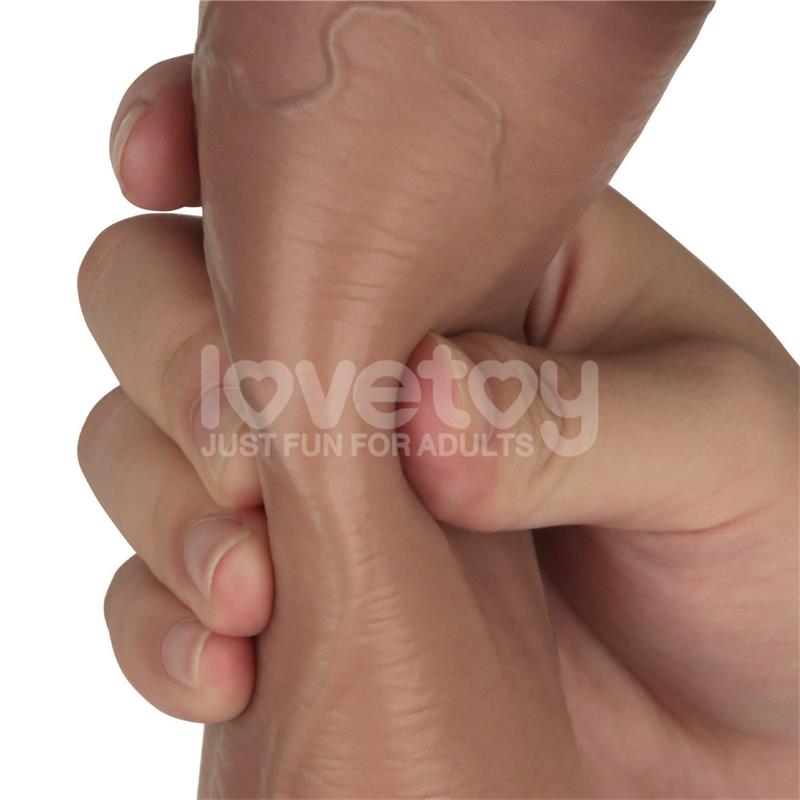 LOVETOY - INGEN ARNÉS AJUSTABLE CON DILDO HUECO 9 ENHANCED SET L/XL/2XL