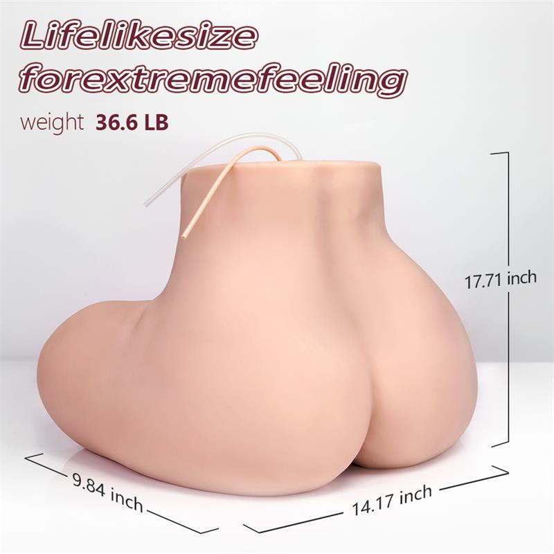 XISE - INGRID TORSO CON VIBRACIÓN Y EFECTO SUCCION 15.3 KG