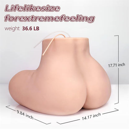 XISE - INGRID TORSO CON VIBRACIÓN Y EFECTO SUCCION 15.3 KG