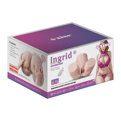 XISE - INGRID TORSO CON VIBRACIÓN Y EFECTO SUCCION 15.3 KG