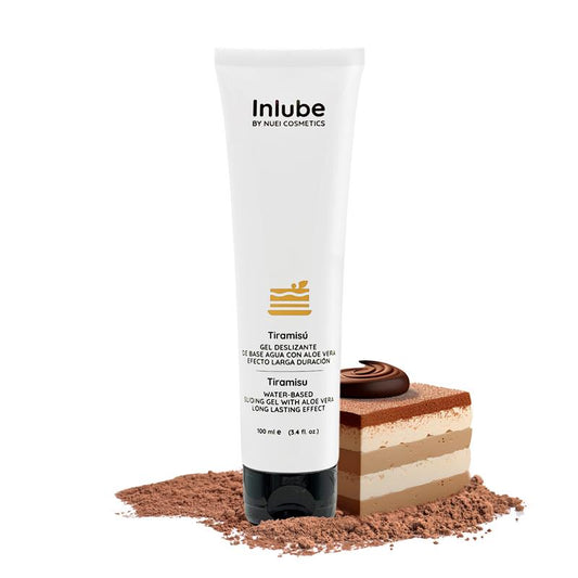 NUEI COSMETICS - INLUBE LUBRICANTE BASE AGUA TIRAMISÙ 100ML