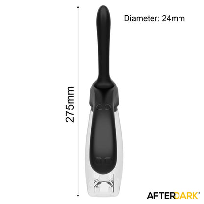 AFTERDARK - INTREN DUCHA ANAL AUTOMÁTICA CON VIBRACIÓN Y 5 SALIDAS DE AGUA 440 ML