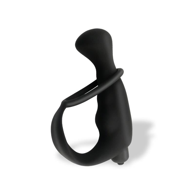 AFTERDARK - IUTERP PLUG ANAL CON VIBRACIÓN Y ANILLO PARA EL PENE