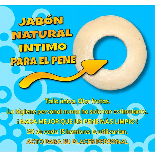 DIVERTY SEX - JABÓN EN FORMA DE ANILLO PARA EL PENE AMARILLO