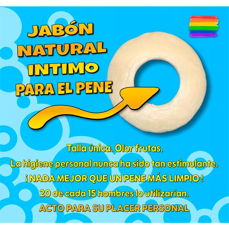 DIVERTY SEX - JABÓN EN FORMA DE ANILLO PARA EL PENE NARANJA