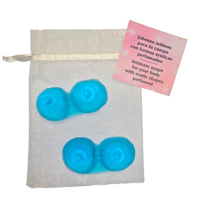 DIVERTY SEX - JABÓN TETAS AZUL 35GR