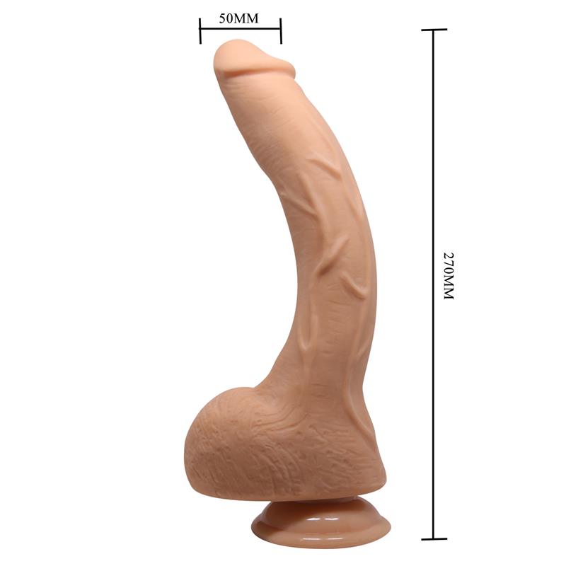 BAILE - JACK DILDO REALISTA FLEXIBLE 10.6
