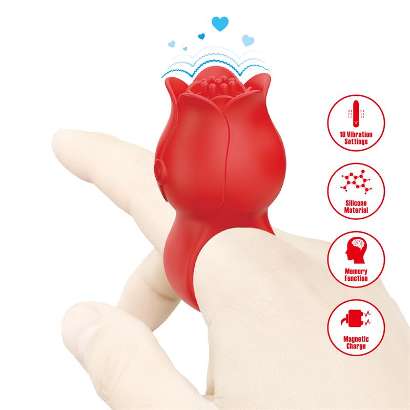 PRETTYLOVE - JAE ROSE ESTIMULADOR PARA EL DEDO