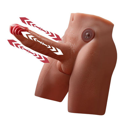 XISE - JASON MASTURBADOR CON DILDO Y ANO, VIBRACIÓN Y THRUSTING 4.1 KG