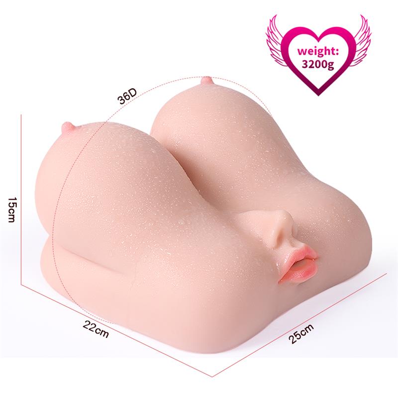 XISE - JALOME MASTURBADOR 3 EN 1 VAGINA, BOCA Y PECHO 3.2 KG