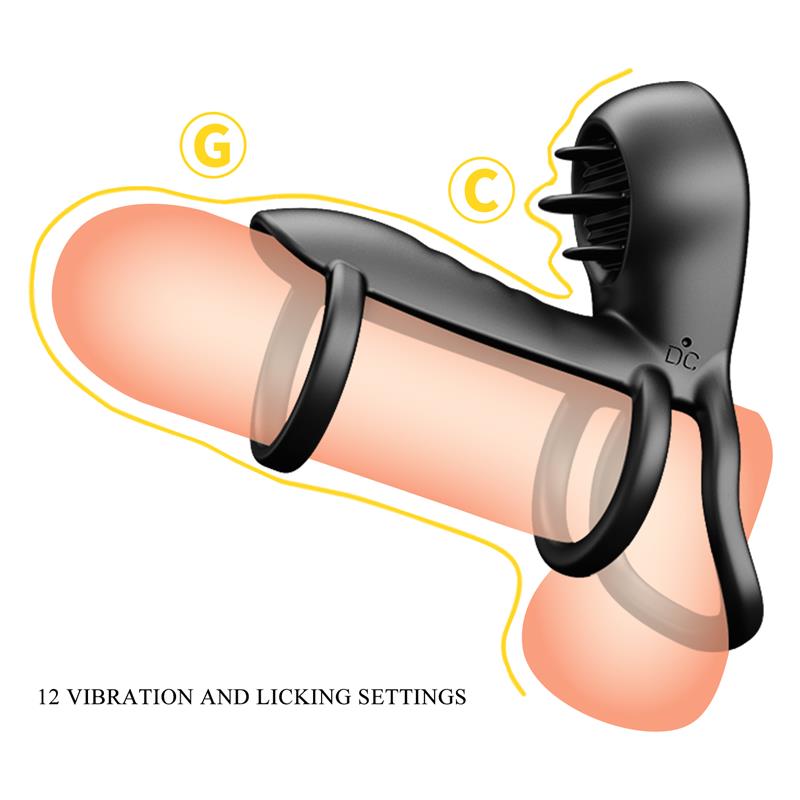 PRETTYLOVE - JAMMY ANILLO TRIPLE CON VIBRACIÓN USB
