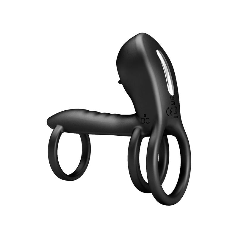 PRETTYLOVE - JAMMY ANILLO TRIPLE CON VIBRACIÓN USB