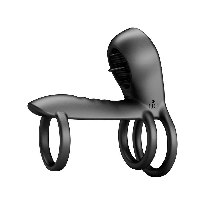 PRETTYLOVE - JAMMY ANILLO TRIPLE CON VIBRACIÓN USB