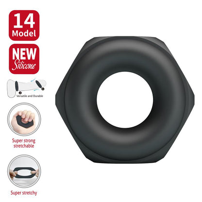 CRAZY BULL - JARVIUS ANILLO PARA EL PENE SILICONA MODE 14