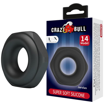 CRAZY BULL - JARVIUS ANILLO PARA EL PENE SILICONA MODE 14