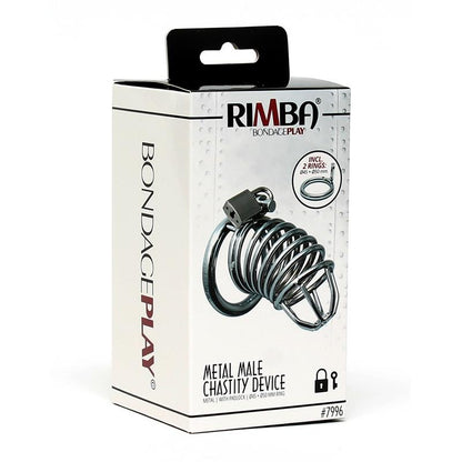 BONDAGE PLAY - JAULA CASTIDAD PENE 45 MM METAL
